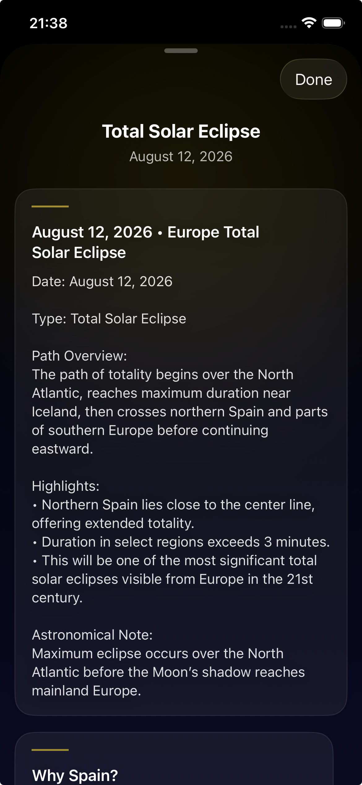 General eclipse information and planning notes